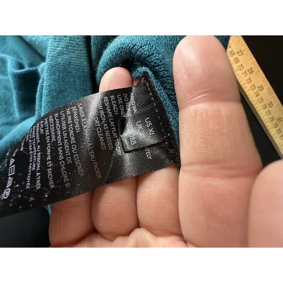 Anthropologie XL Women Pullover Knit Sweater Dress Ruffle Flare Sleeves K8-5 - Picture 7 of 10